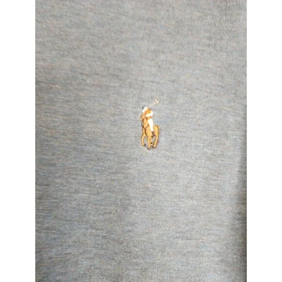 Ralph Lauren Polo Shirt Men's Medium Green Flesh Pony Short Sleeve Classic Fit - Picture 5 of 13